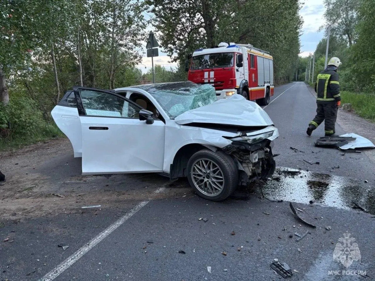 В Светлом (Калининградская область) ночью 31 мая автомобиль врезался в придорожное дерево на улице Горького. Водитель и пассажирка скончались на месте, ещё одна женщина госпитализирована.