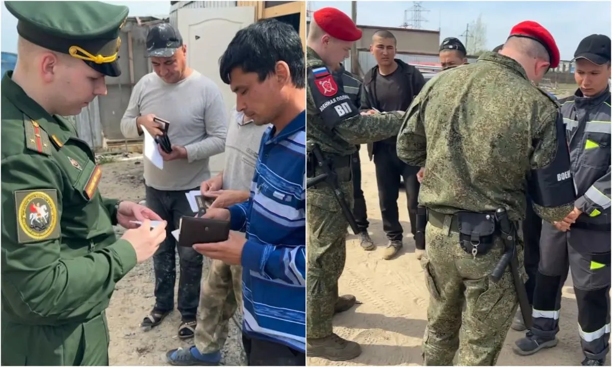 Военные и военная полиция проверили строительные площадки в Петрозаводске: осмотрели около 30 человек, нарушителей доставили в военные комиссариаты для постановки на учёт.