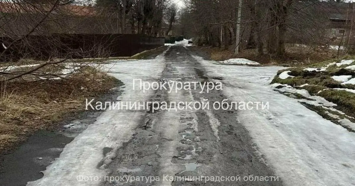 Суд присудил компенсацию женщине, получившей перелом плечевой кости после падения на обледенелой дороге в феврале 2026 года; прокуратура Багратионовского района поддержала иск и контролирует исполнение решения.