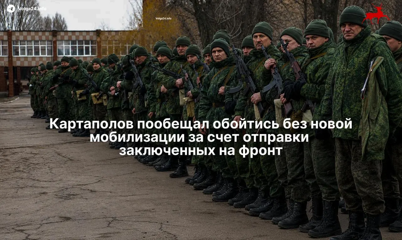 Глава комитета по обороне опроверг слухи о новой мобилизации после сентябрьских выборов, заявив, что армия комплектуется добровольно; одновременно прозвучал призыв отправлять на фронт осуждённых и принят закон, расширяющий перечень статей для такой практики.