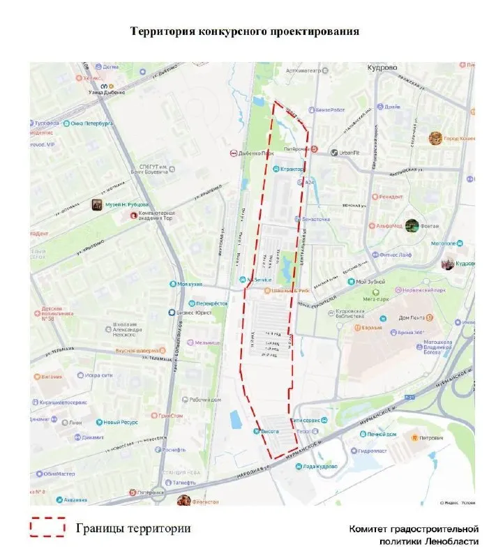 В рамках проекта предусмотрено размещение госорганов, общественно-деловых и рекреационных зон с транспортно-пересадочным узлом; конкурс архитектурных эскизов пройдет в два этапа с призовым фондом 2,6 млн рублей.