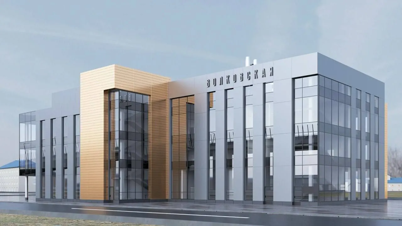 Новый пригородный терминал площадью 4,5 тысячи квадратных метров, пешеходный подземный тоннель и три платформы — на стадии реализации. На стройплощадке работают около 200 человек.