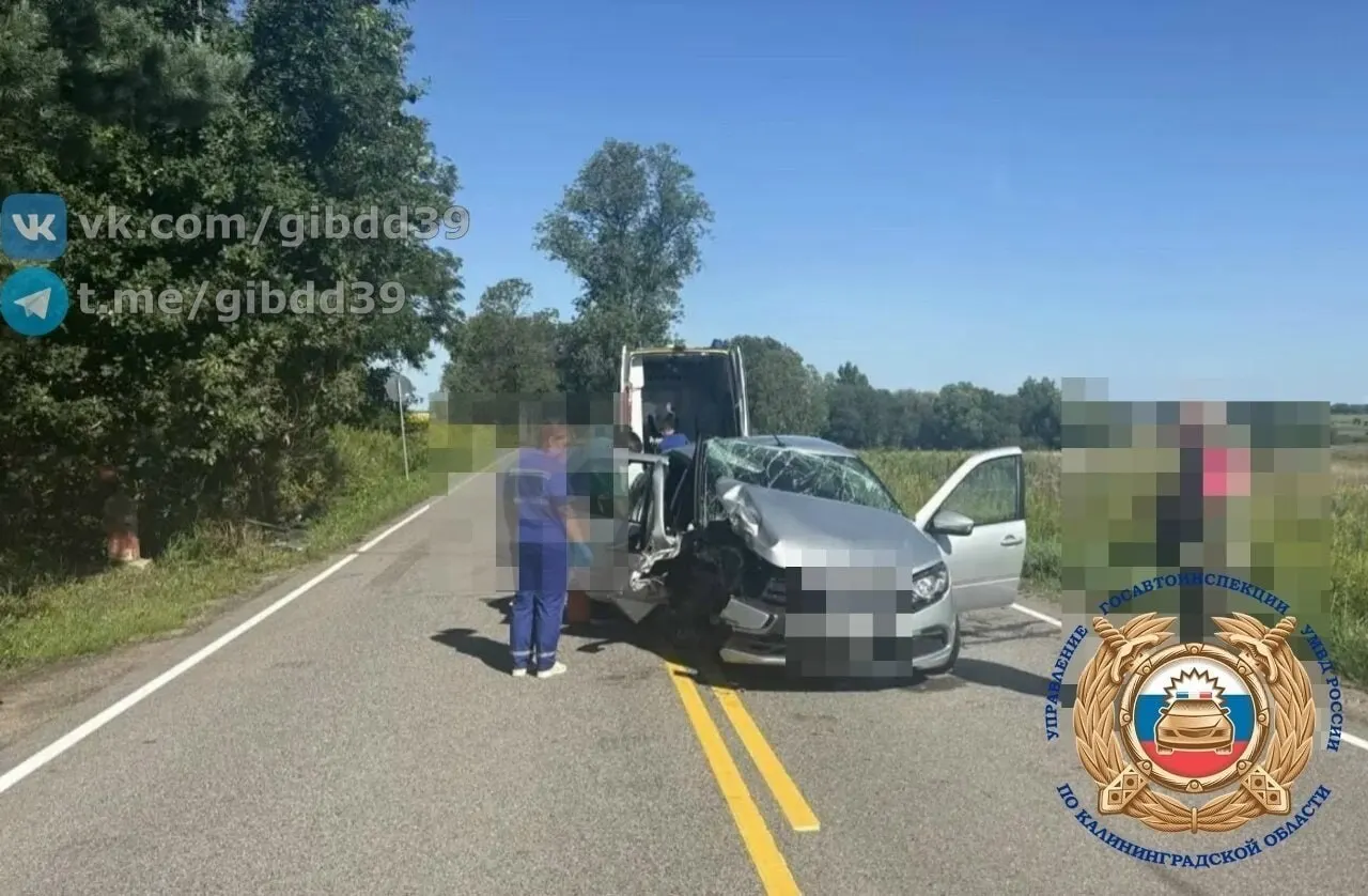 На трассе Советск — Гусев около 9:30 произошла авария: 53-летний водитель и пассажирка получили травмы; женщину доставили в больницу. На месте работают инспекторы, устанавливаются обстоятельства.