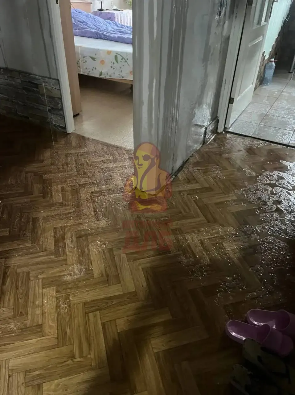 Квартиры на Гвардейском бульваре в Балтийске заливает водой — затронуты электрические щитки и шахты лифтов. Жители жалуются на медленную реакцию служб и просят оперативного вмешательства.
