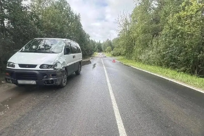Подросток на&nbsp;мотоцикле попал в&nbsp;тяжелую аварию под&nbsp;Северодвинском