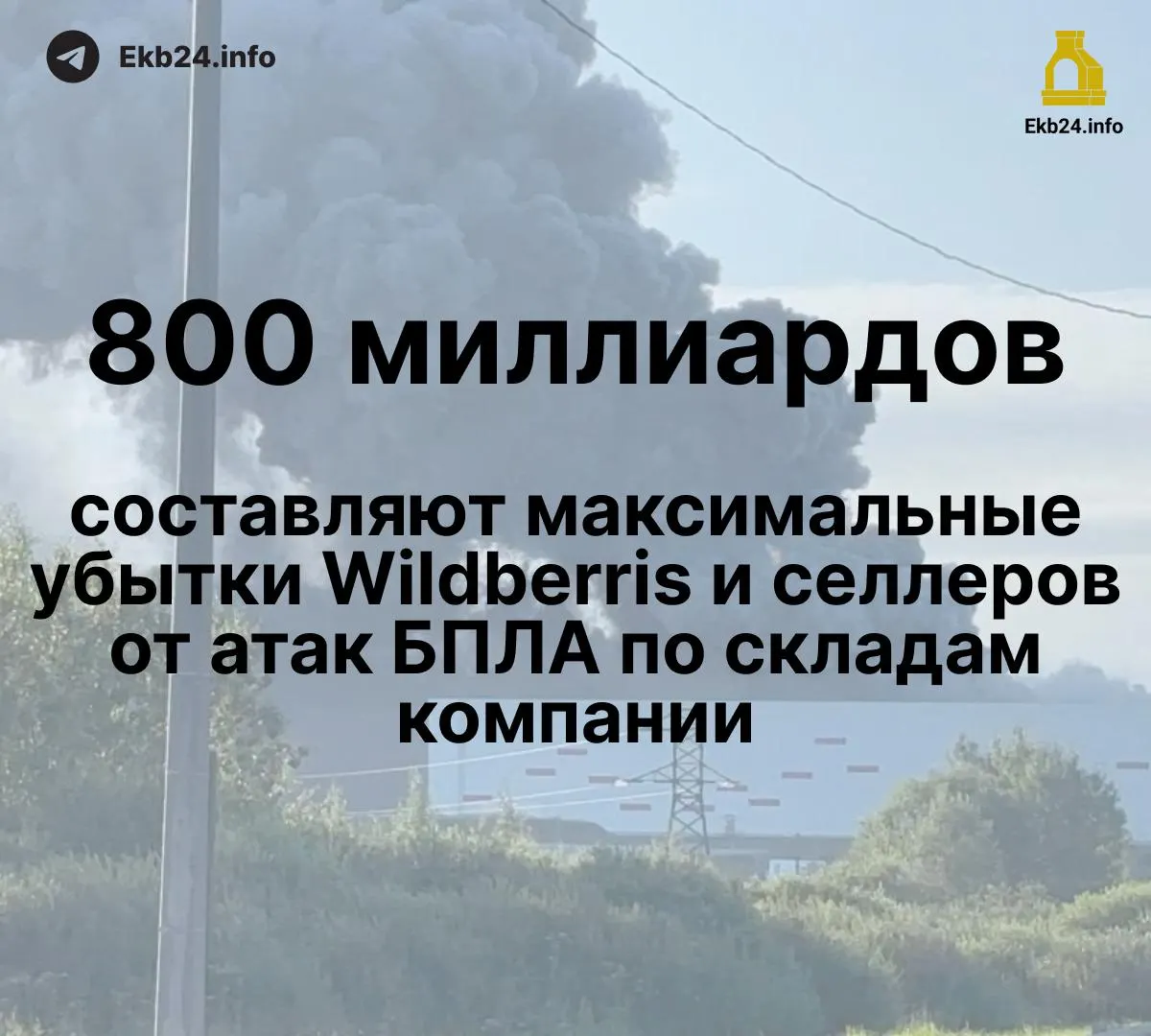 Дроны повредили склады и логистику Wildberries; общий ущерб оценивается в 600–800 млрд рублей. Продавцы столкнулись с крупными потерями без компенсаций, власти обсуждают меры поддержки.