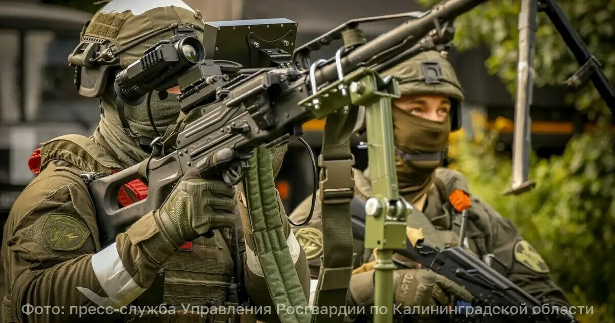 В Калининградской области росгвардейцы провели учения по поиску диверсантов, отработали штурм захвачённых объектов и взаимодействие с МВД и ФСБ.