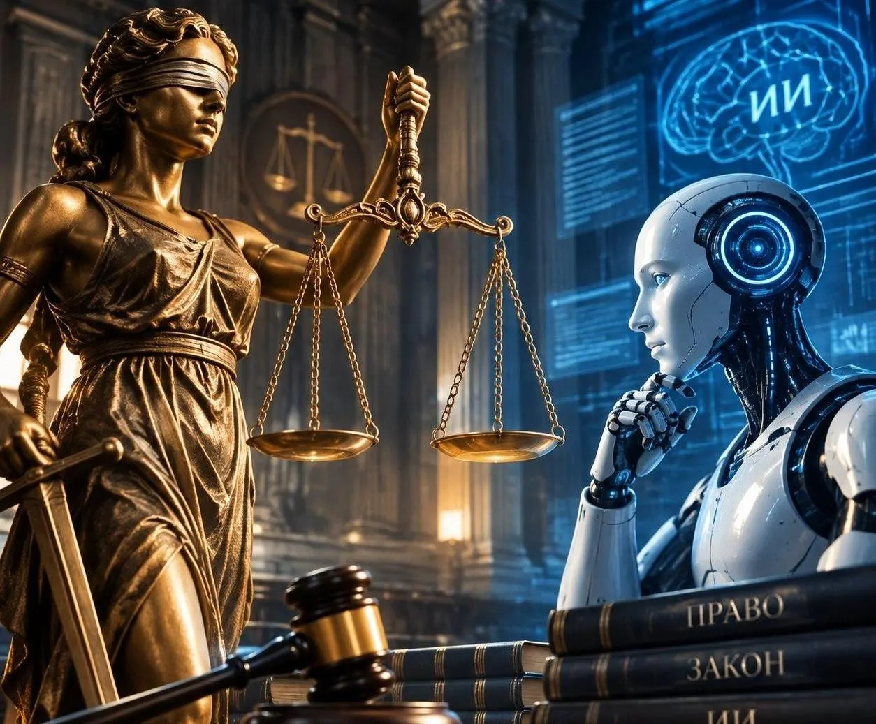 В ближайшем году суды начнут применять технологии искусственного интеллекта, что вызывает обсуждения.