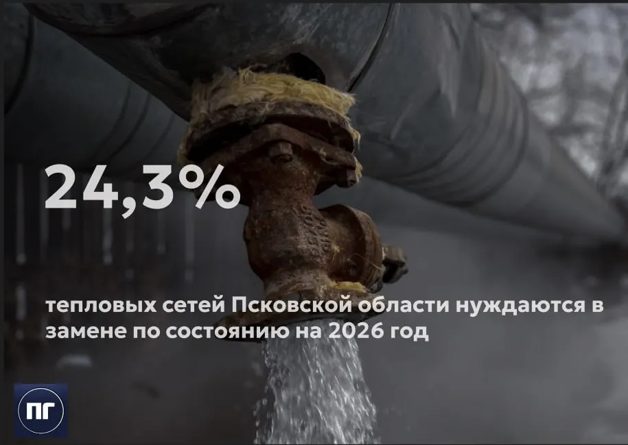 Чиновники региона заявили о необходимости замены свыше 233 км теплосетей и примерно 49,8% уличной водопроводной сети.