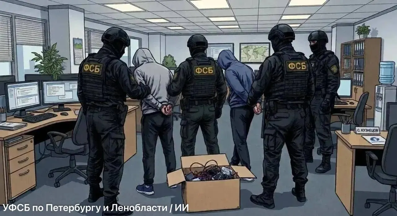 Задержан предполагаемый помощник телефонных мошенников: по данным следствия, через подпольный узел связи в Петербурге ежедневно осуществлялись до 10 тысяч звонков; ущерб превышает 53 миллиона рублей.