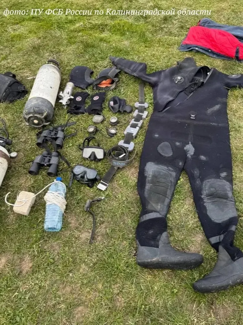 Полиция и пограничники задержали дайвера в Балтийском море за незаконную добычу янтаря. У задержанного конфисковано более 2,6 кг янтаря и снаряжение; в отношении него возбуждено уголовное дело.