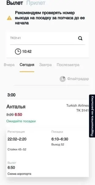 Пассажиры рейса Санкт-Петербург — Анталья вернулись домой после отмены вылета на фоне атаки беспилотников.